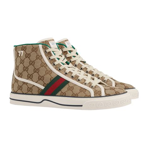 tenis gucci de hombre precio|gucci high tops men's.